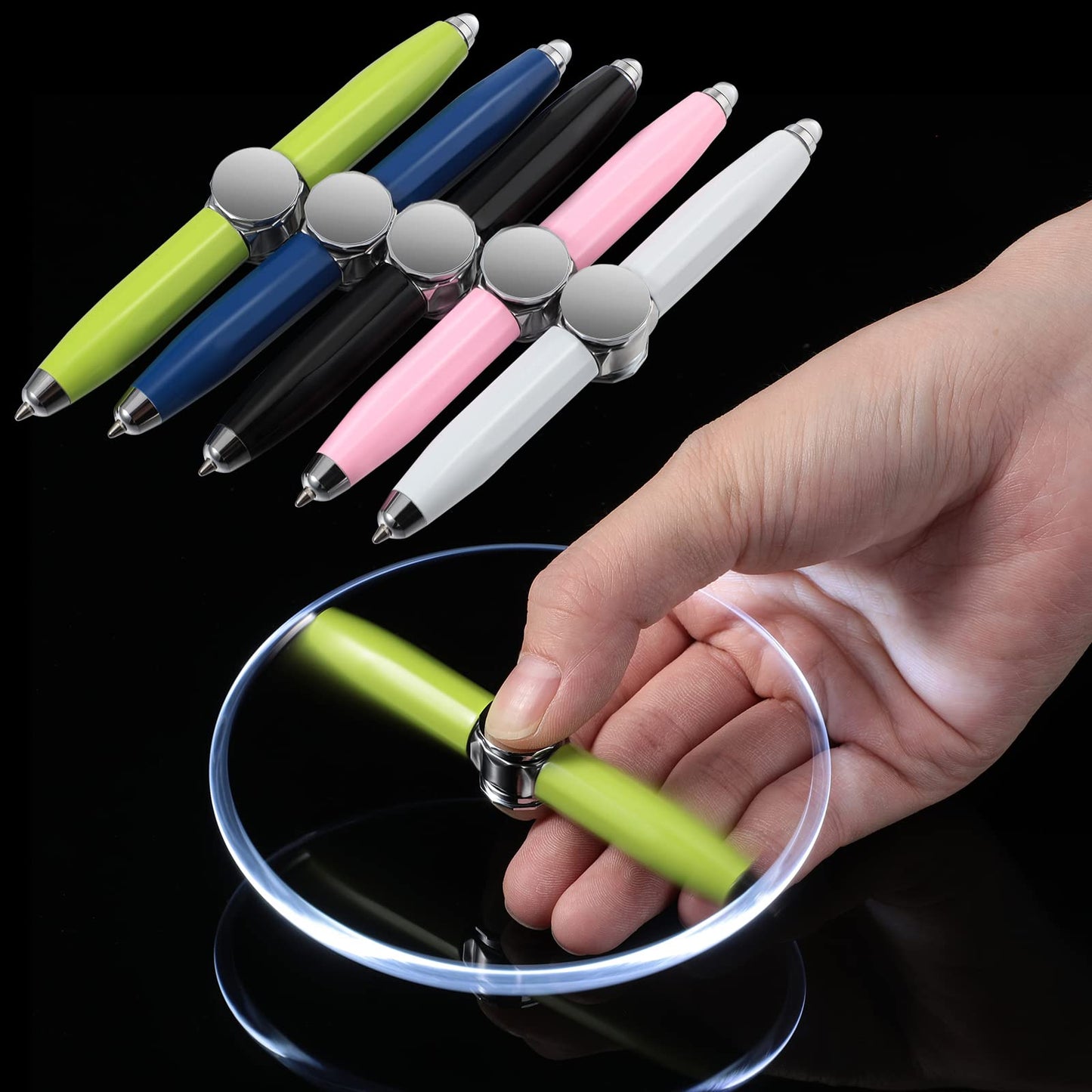 Creative Multi-Function LED Spinning Pen